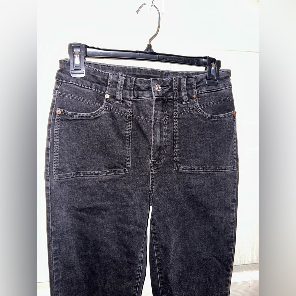 PAIGE black Hoxton Ankle slim leg Women's denim Jeans 28 contemporary